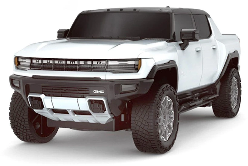 RASTAR Hummer EV 93100 baltas nuotoliniu būdu valdomas automobilis, 1:26