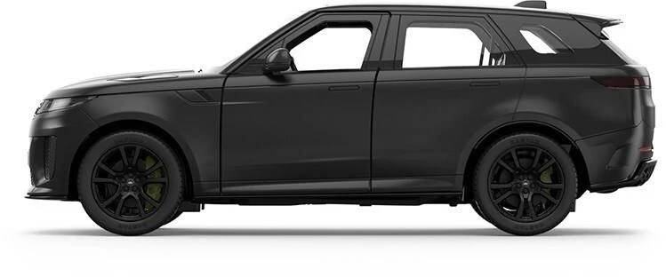 RASTAR Range Rover Sport SV 1:14 nuotoliniu būdu valdomas juodas automobilis, 10260