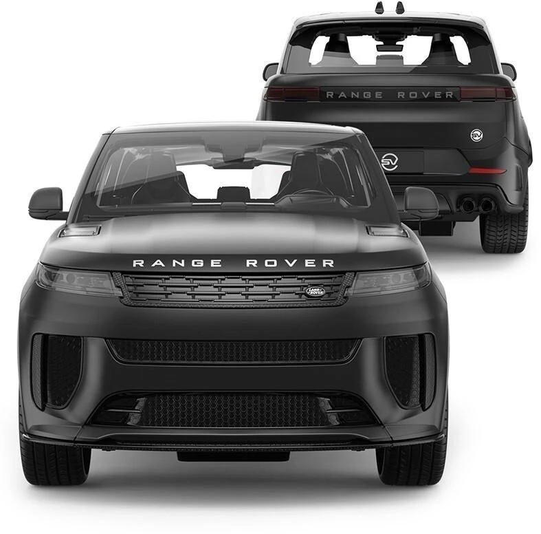 RASTAR Range Rover Sport SV 1:14 nuotoliniu būdu valdomas juodas automobilis, 10260