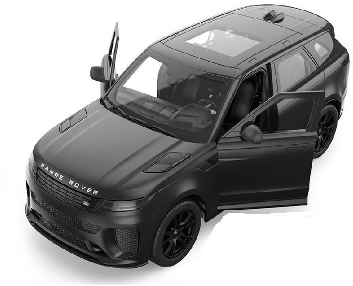 RASTAR Range Rover Sport SV 1:14 nuotoliniu būdu valdomas juodas automobilis, 10260