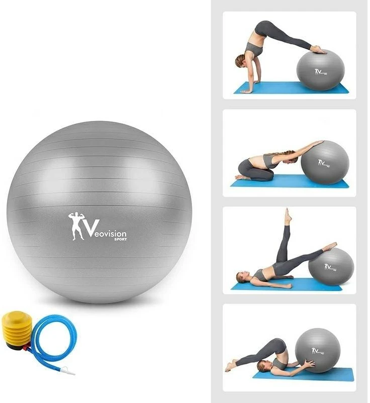Reabilitacinis gimnastikos kamuolys „Gotel“, 85 cm, su pompa