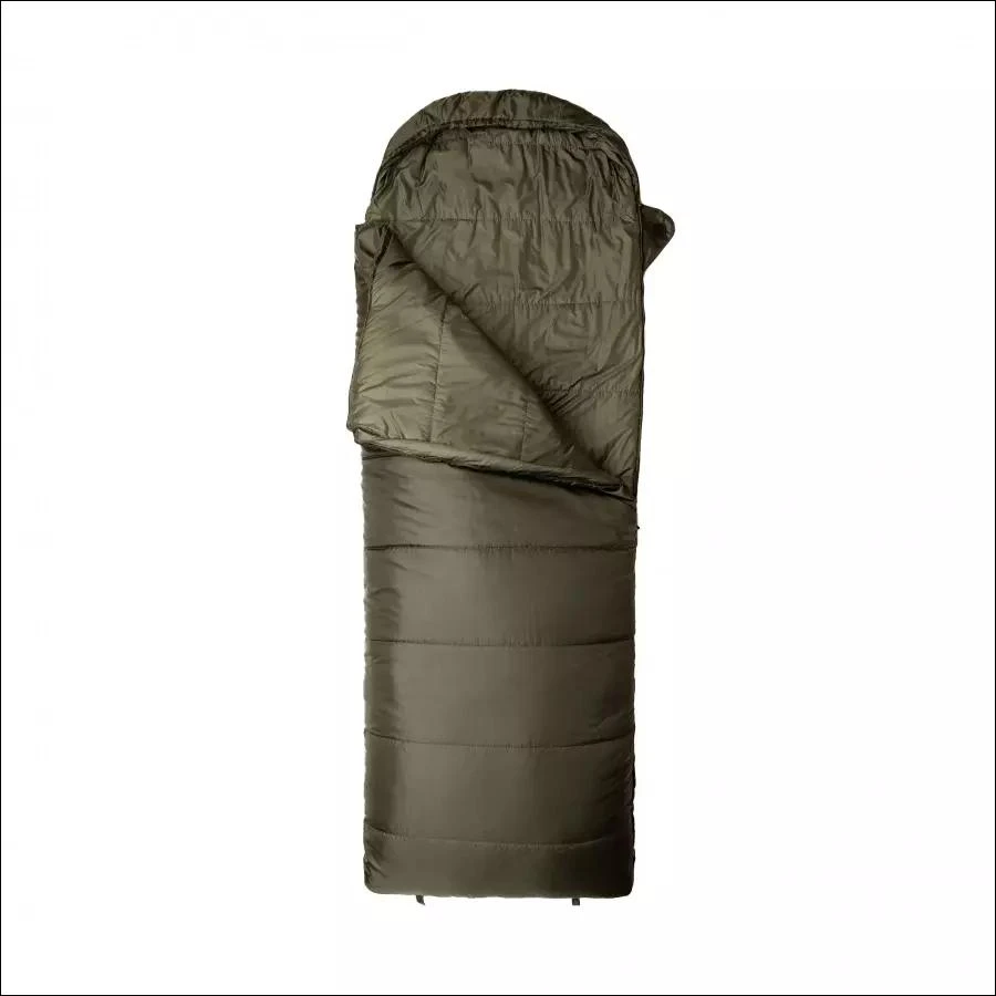 Snugpak Nautilus miegmaišis alyvuogių žalios spalvos, skirtas kairiarankiams