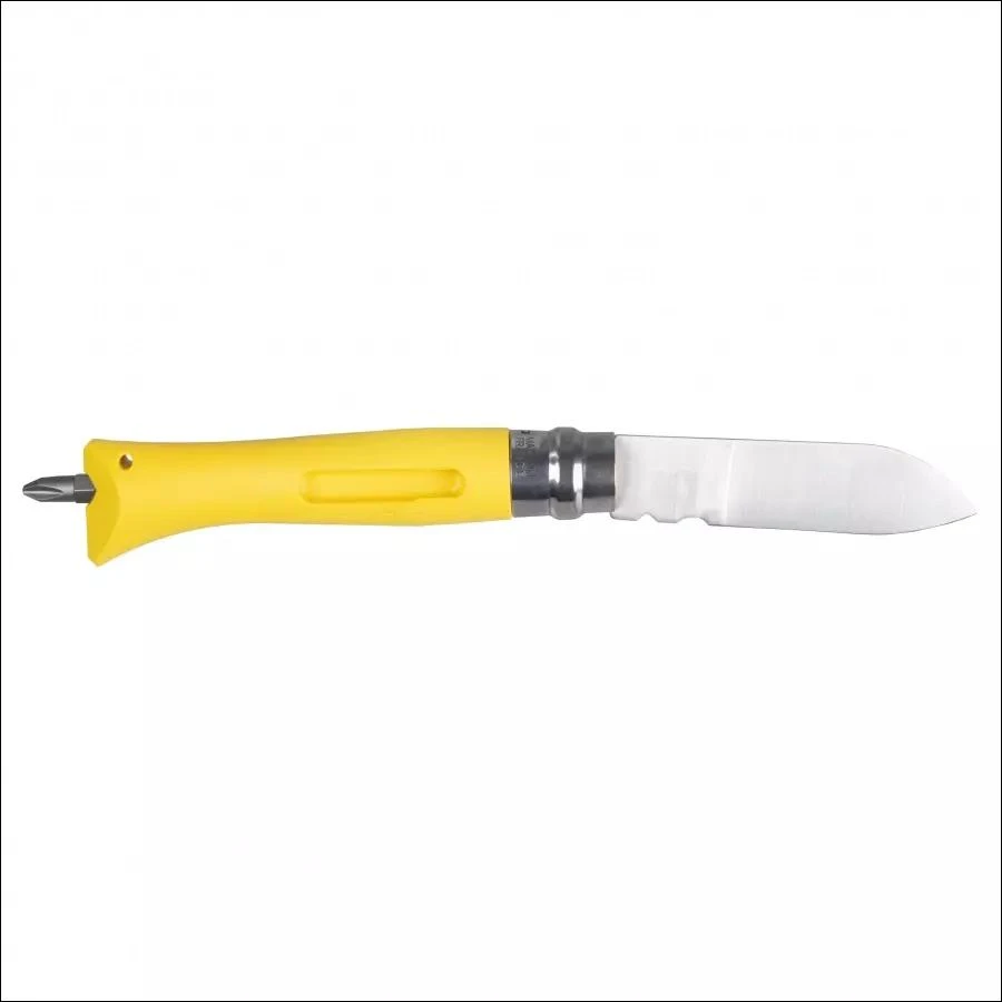 Nóż Opinel DIY geltonos spalvos 002138