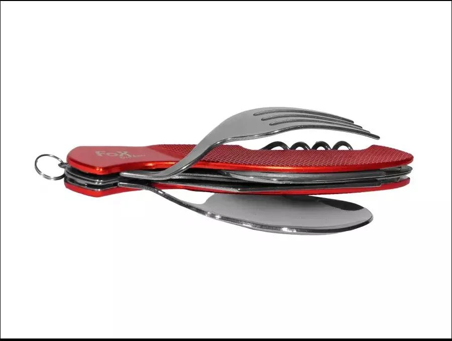 Fox Outdoor Kišeninis peilis-stalo įrankiai FoxOutdoor 6in1