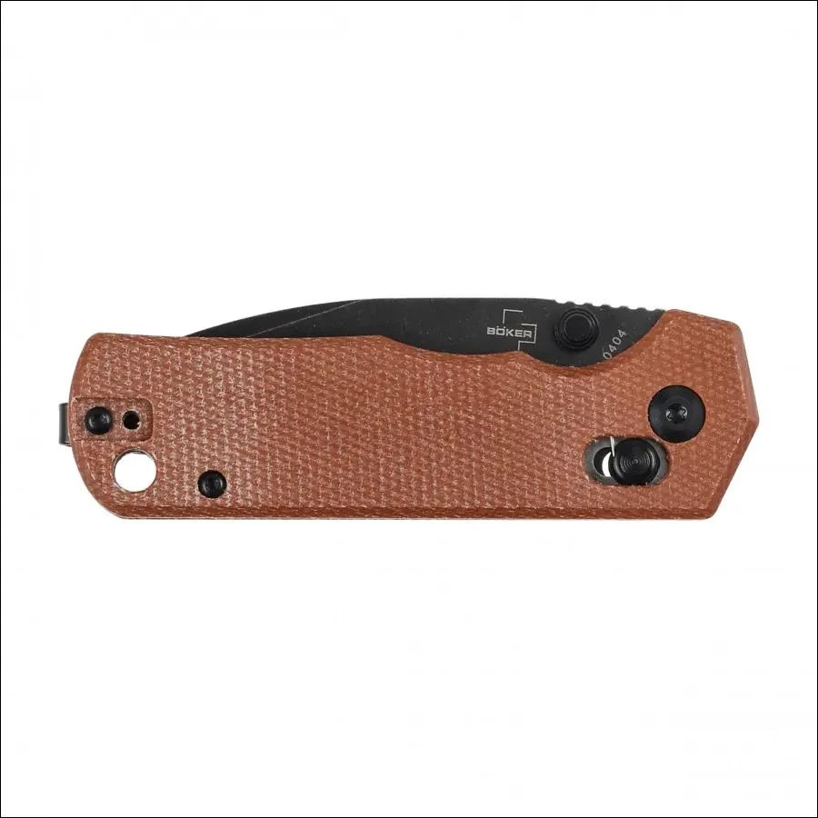 BKE Böker Plus Rockstub Brown Micarta 2.0 peilis 14C28N