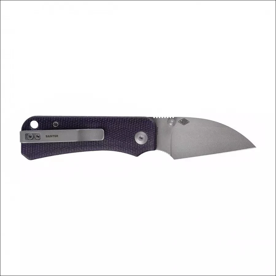 Sulankstomas peilis Civivi Baby Banter Wharncliffe C19068SC-2 violetinė
