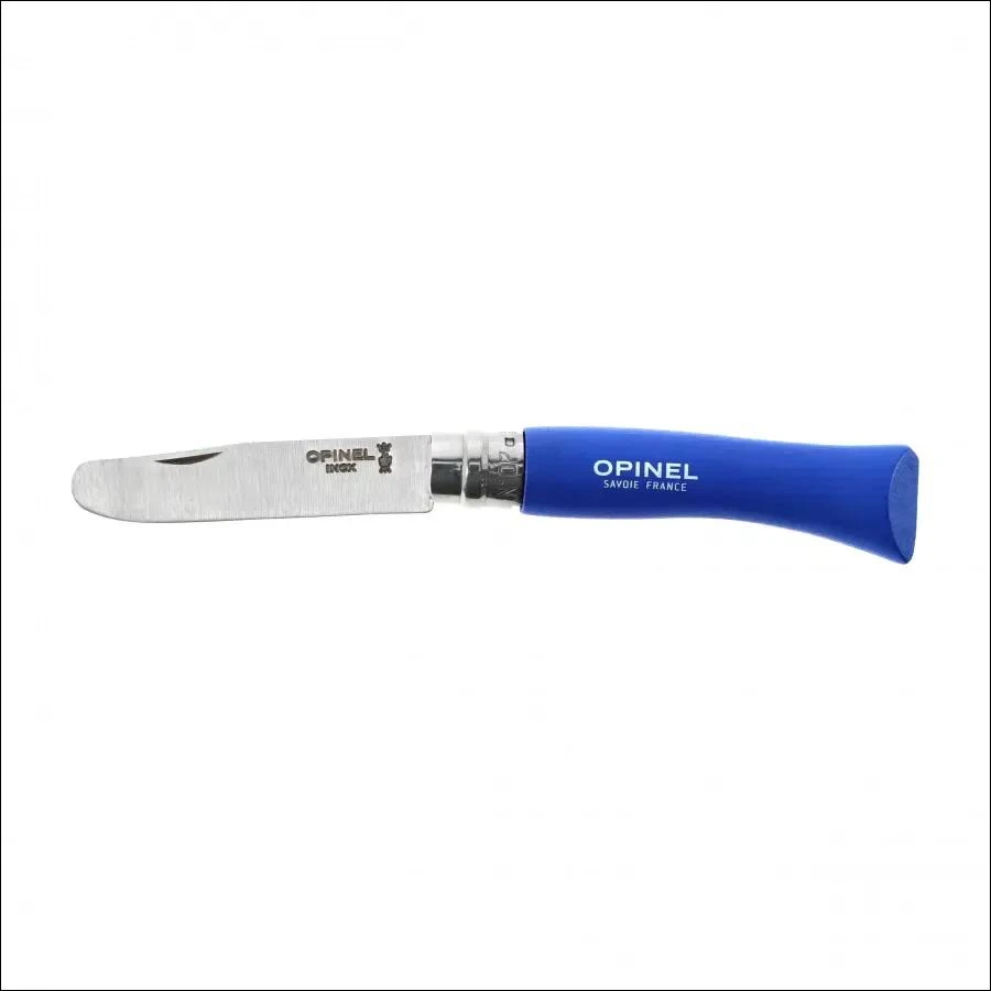Vaikiškas peilis My first Opinel Nr.7 mėlyna rankena