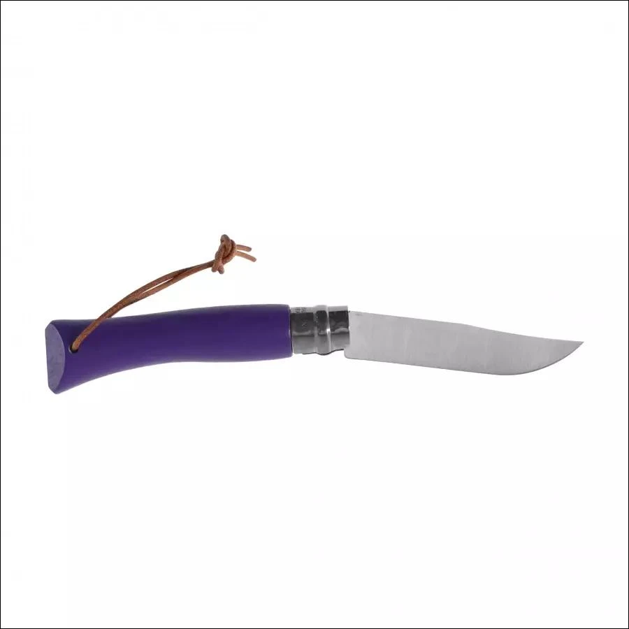 Opinel Trekking Nr 7 nerūdijančio plieno peilis, violetinis