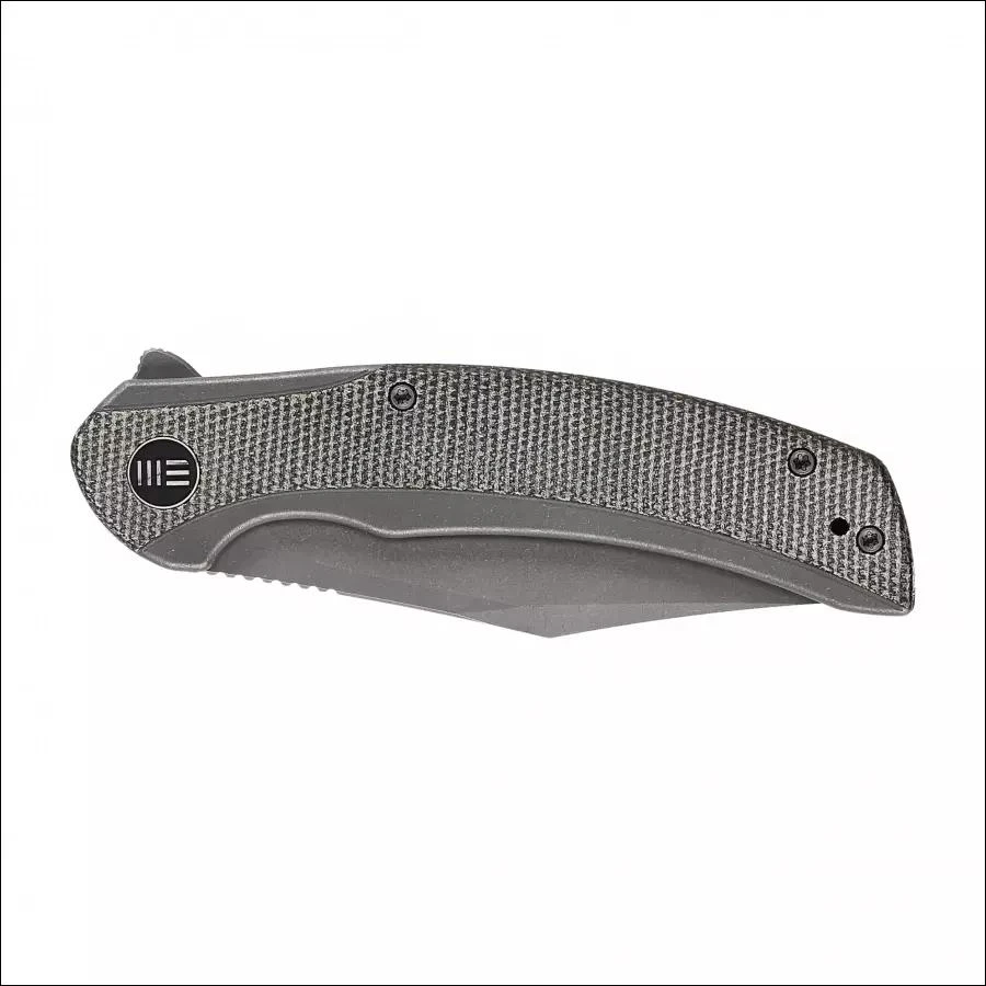 Sulankstomas peilis WE Knife Snick WE19022F-5 pilka / dark žalias micarta
