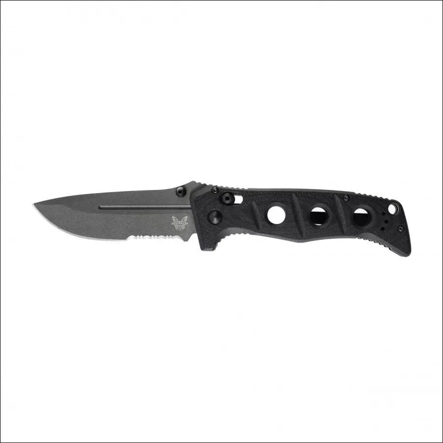 Sulankstomas peilis Benchmade 275SGY-1 Adamas Combo, pilkas
