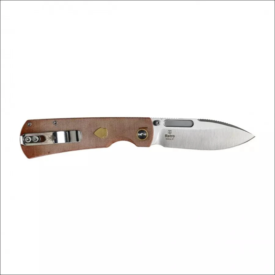 Sulenkamas peilis Kizer Retro V4726A1
