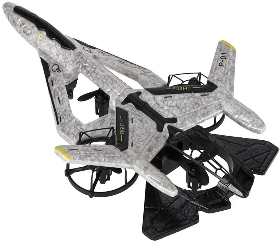 SYMA P01 nuotoliniu būdu valdomas dronas su LED, 2,4 GHz, 360° akrobatika, automatiniu pakilimu ir skrydžio stabilizavimu