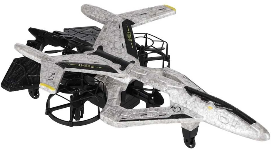 SYMA P01 nuotoliniu būdu valdomas dronas su LED, 2,4 GHz, 360° akrobatika, automatiniu pakilimu ir skrydžio stabilizavimu