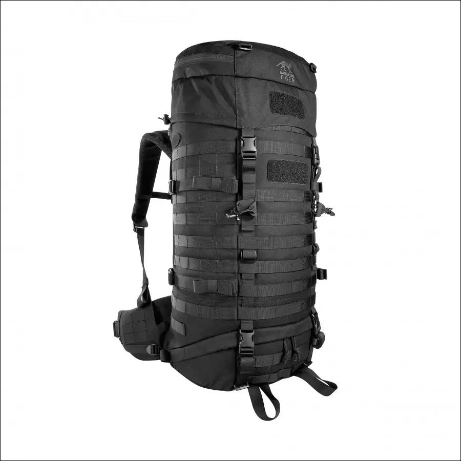 Taktinė kuprinė Tasmanian Tiger Base Pack 52-65 L - juoda