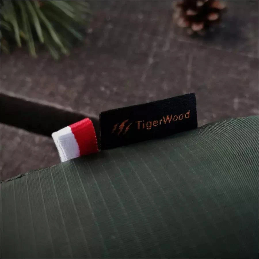 TigerWood Dragonfly V2 hamakas su tinkleliu nuo uodų žalias