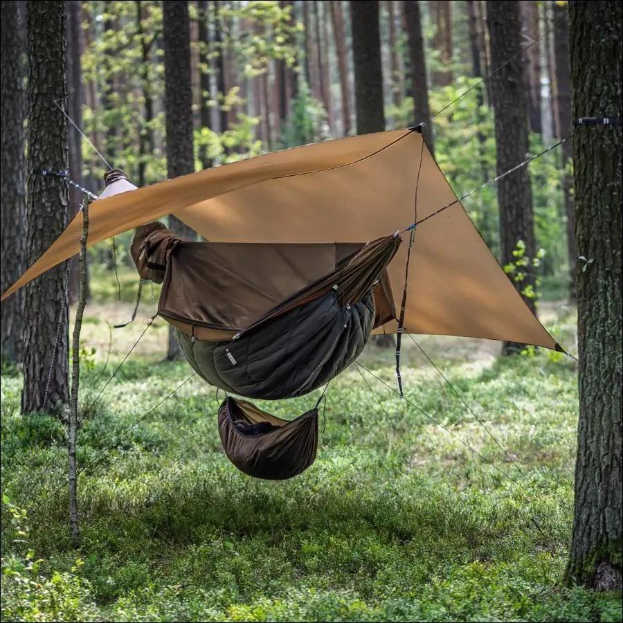 Trisezonis hamako užklotas Lesovik Otul forest juodas
