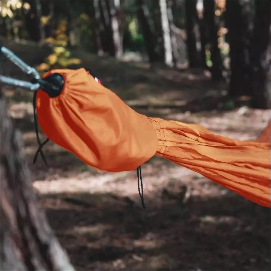 Turistinis hamakas TigerWood Ważka V1, oranžinis