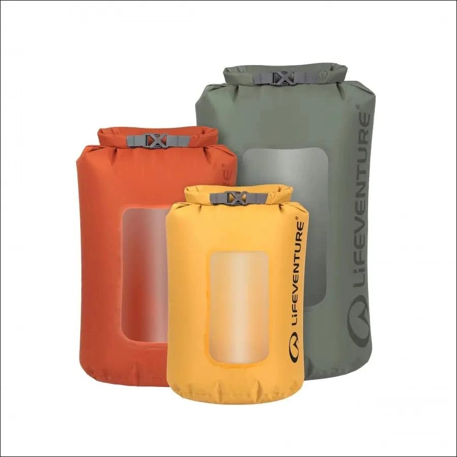 Jungtine Karalyste Vandeniui atsparių maišų rinkinys Lifeventure Stormlight Window Dry Bag Multipack