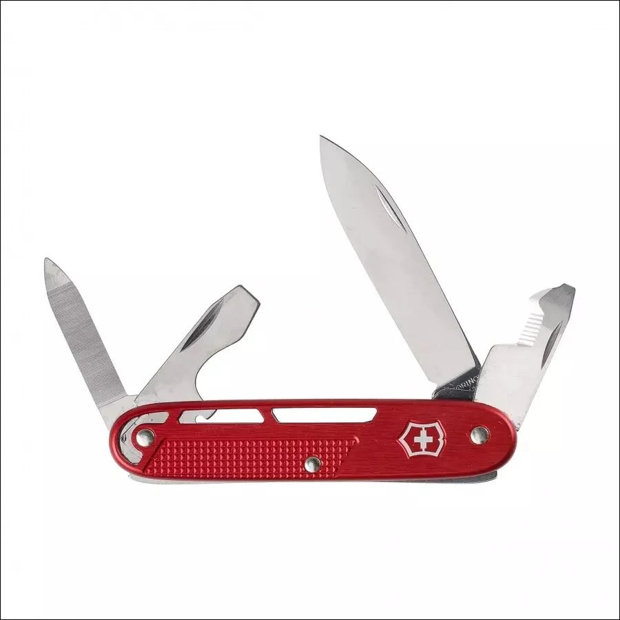 Victorinox Alox Refined Synergy 0.8216.20 raudonas daugiafunkcis peilis