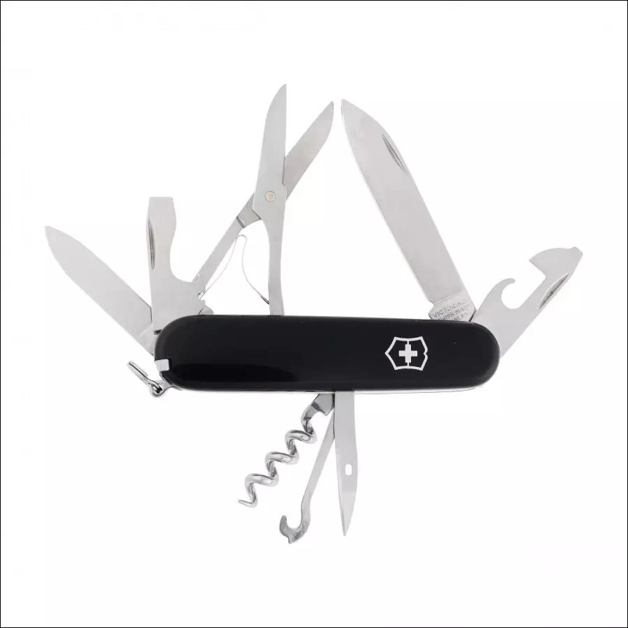 Šveicarija Victorinox Climber juodas peilis