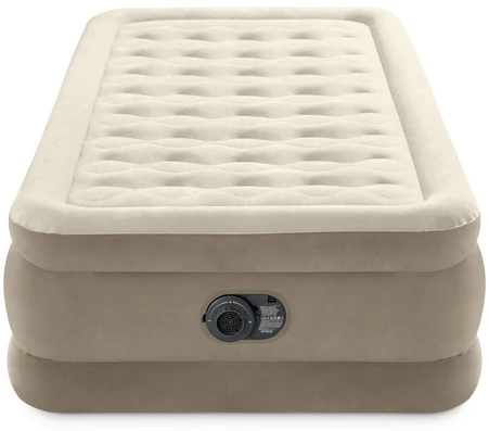 Pripučiamas čiužinys 191x99x46 cm su integruota elektrine pompa INTEX 64426ND