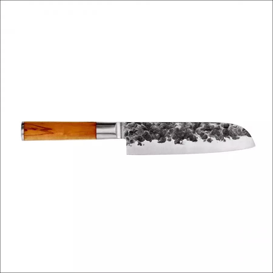 Forged Santoku peilis kaltinės alyvuogės spalvos 18 cm