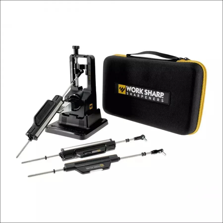 Work Sharp Precision Adjust Elite peilių galąstuvas + stabilizatorius