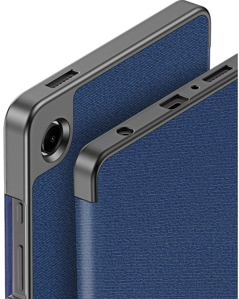 Dėklas Dux Ducis Domo Samsung X110/X115 Tab A9 8.7/X130/X135 Tab A11 8.7 tamsiai mėlynas