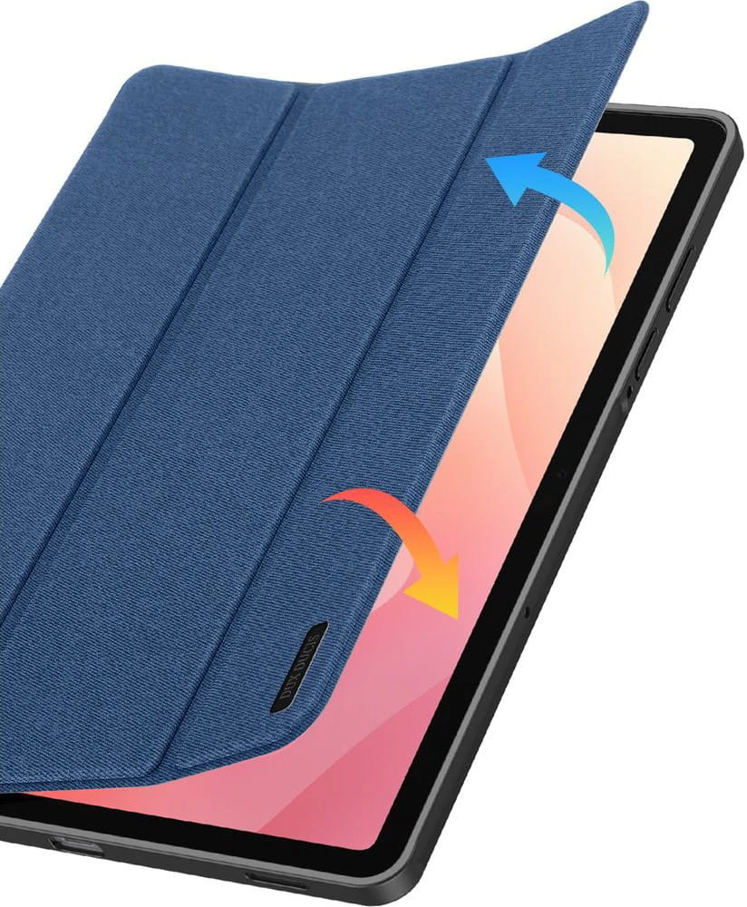 Dėklas Dux Ducis Domo Samsung X730/X730 Tab S11 tamsiai mėlynas