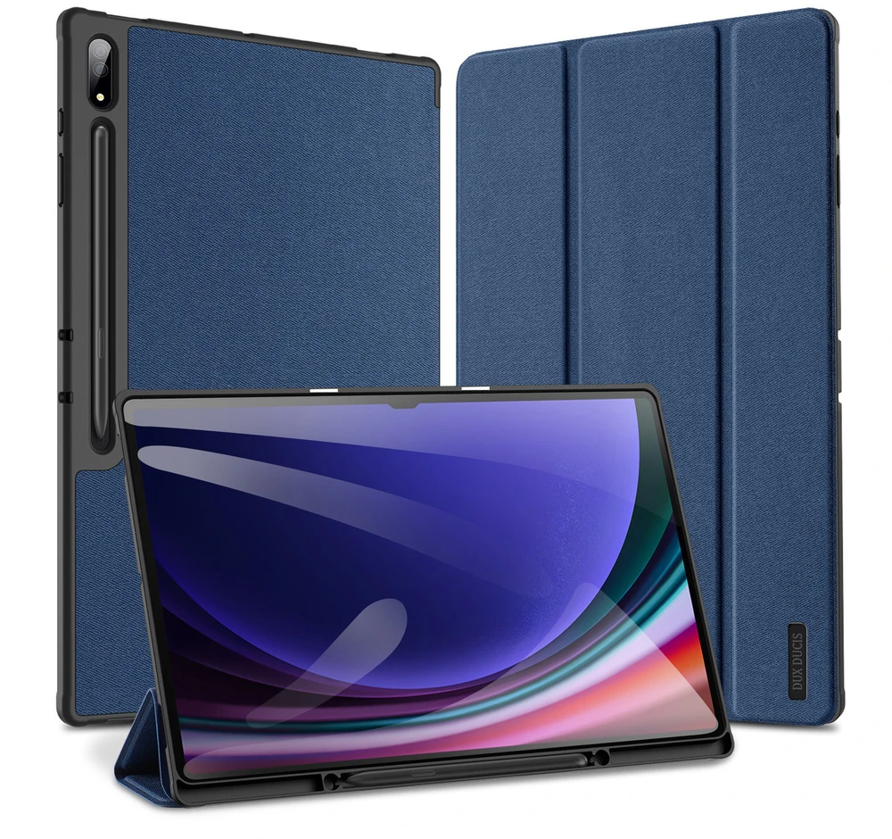 Dėklas Dux Ducis Domo Samsung X920 Tab S10 Ultra tamsiai mėlynas