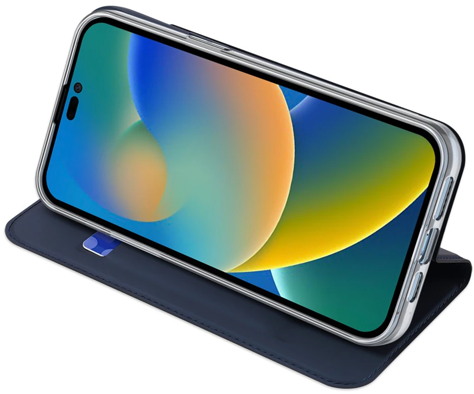 Dėklas Dux Ducis Skin Pro Apple iPhone 15 Pro tamsiai mėlynas