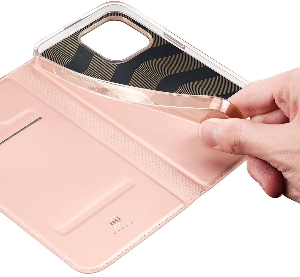 Dėklas Dux Ducis Skin Pro Samsung A356 A35 5G rožinio aukso
