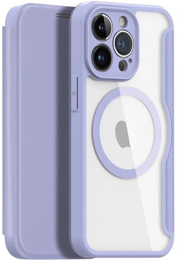 Dėklas Dux Ducis Skin X Pro Apple iPhone 15 Plus violetinis
