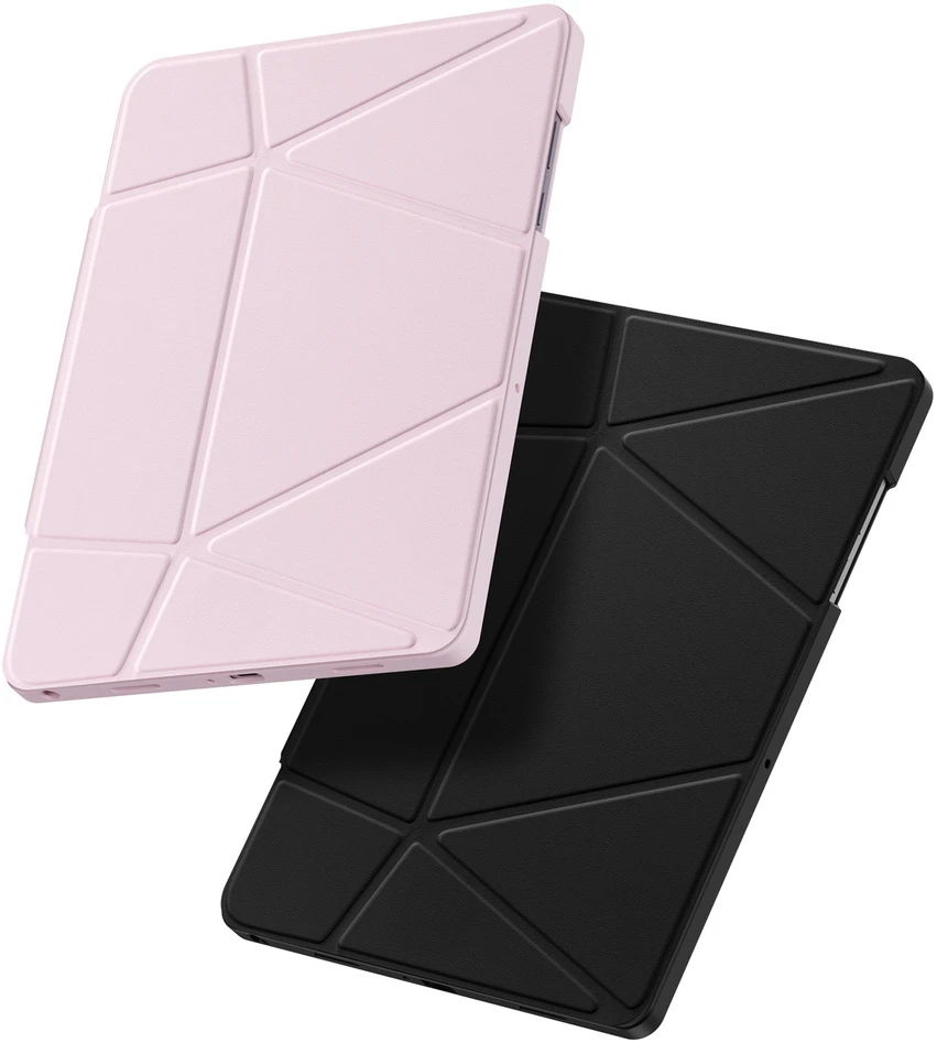 Dėklas Dux Ducis Vers Samsung X210/X215/X216 Tab A9 Plus 11.0/X230/X235/X236 Tab A11 Plus 11.0 rožinis