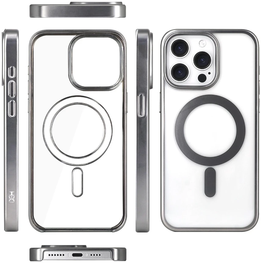 Dėklas HDD Electro MagSafe Case Apple iPhone 14 Pro Max mėlynas