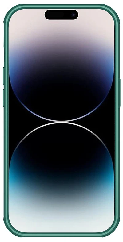 Dėklas Nillkin CamShield Pro Apple iPhone 14 Pro žalias