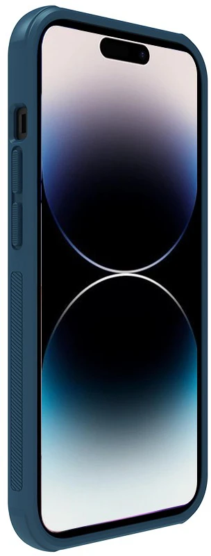 Dėklas Nillkin Super Frosted Shield Pro Samsung S916 S23 Plus 5G mėlynas