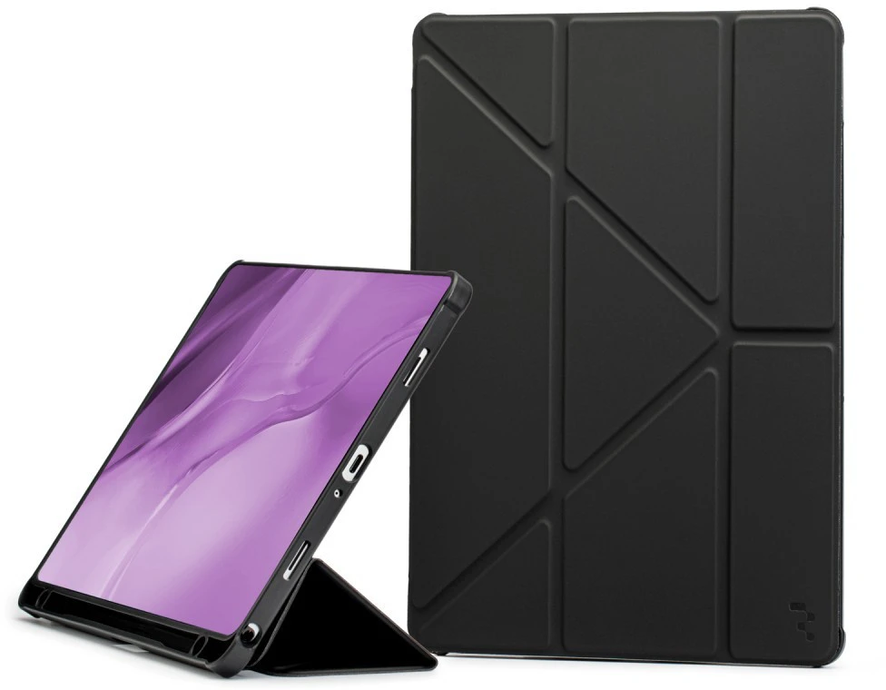 Dėklas Reach Origami Samsung X210/X215/X216 Tab A9 Plus 11.0 juodas