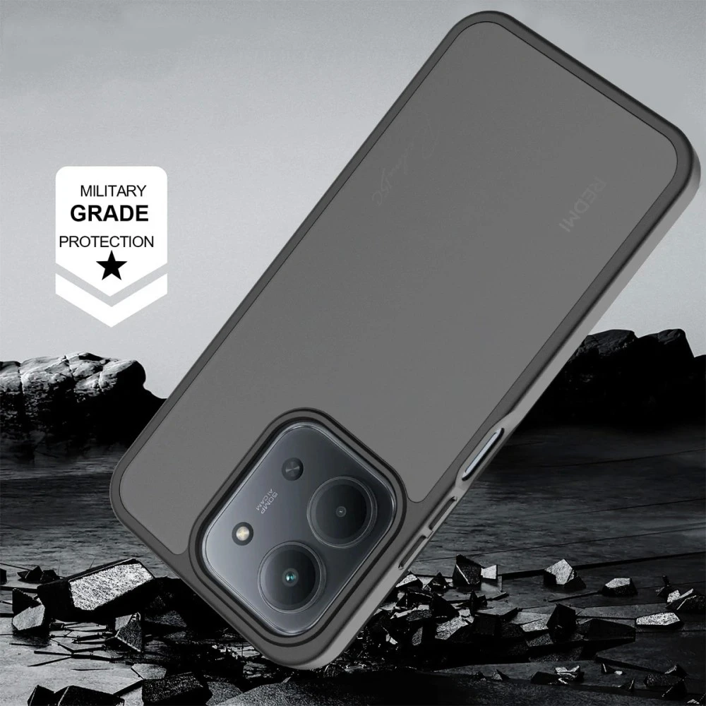 Dėklas Tech-Protect Magmat Xiaomi Redmi 15C 4G/5G/Poco C85 4G/5G juodas