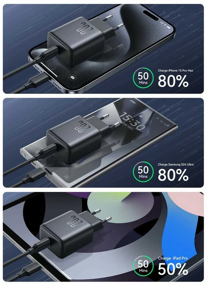 Įkroviklis Joyroom JR-TCF20 20W USB-C baltas