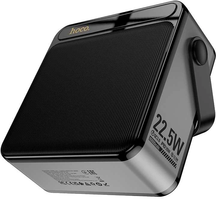 Išorinė baterija Power Bank Hoco J161 22.5W+PD20W 80000mAh juoda