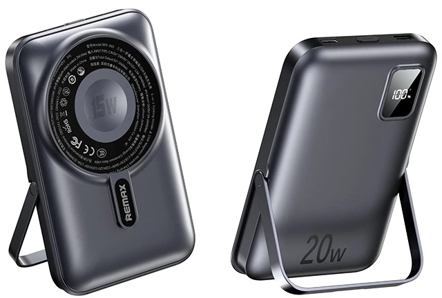 Išorinė baterija Power Bank Remax RPP-695 15W MagSafe 10000mAh mėlyna