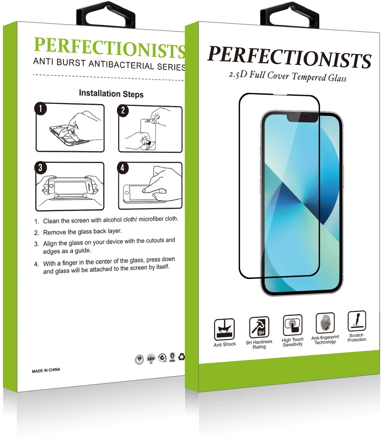 LCD apsauginis stikliukas 2.5D Perfectionists Xiaomi Redmi Note 11/Note 11S/Poco M4 Pro 4G juodas