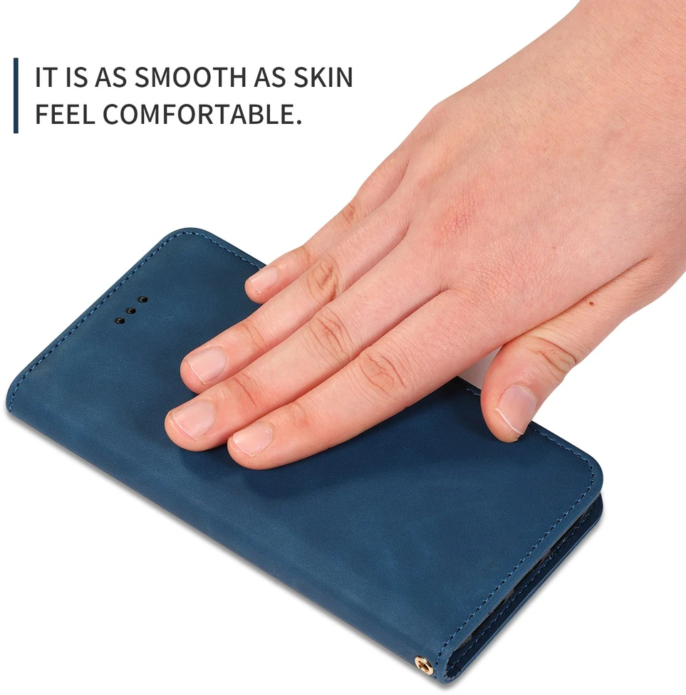 Reach Dėklas Business Style Xiaomi Poco X8 Pro tamsiai mėlynas