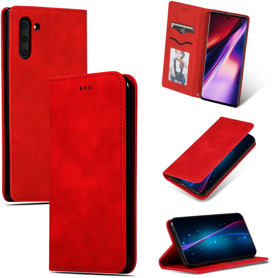 Reach Dėklas Business Style Xiaomi Redmi Note 15 Pro 4G raudonas