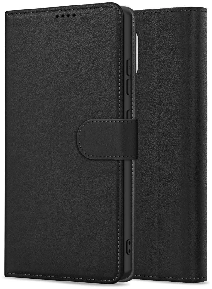 Reach Dėklas Fancy Wallet Xiaomi Redmi 15C 4G/5G/Poco C85 4G/5G juodas