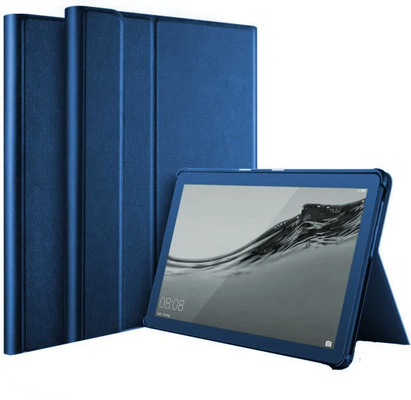 Reach Dėklas Folio Cover Samsung X110/X115 Tab A9 8.7/X130/X135 Tab A11 8.7 tamsiai mėlynas