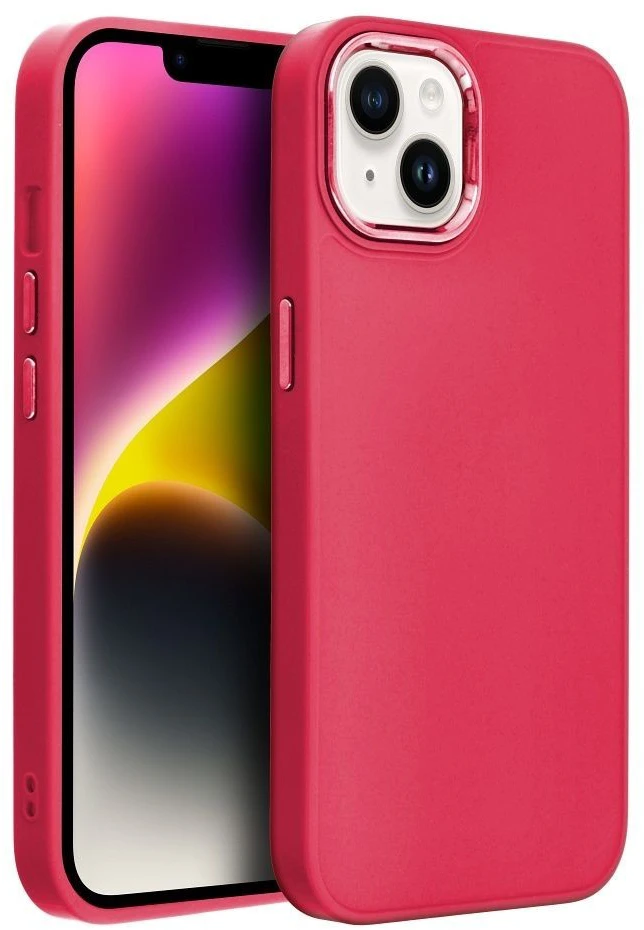 Reach Dėklas FRAME Xiaomi Redmi 15C 4G/5G/Poco C85 4G/5G rožinis