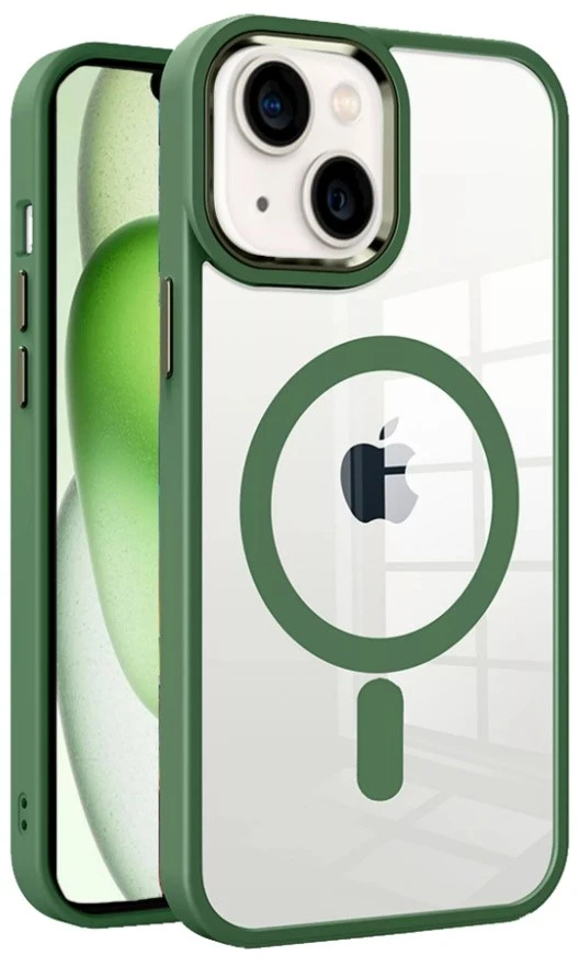 Reach Dėklas Premium Mag Cover Apple iPhone 14 Plus žalias