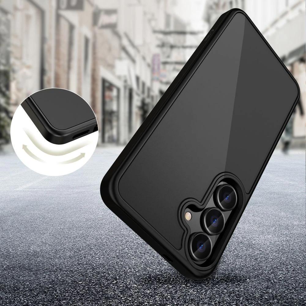 Dėklas Reach LCD apsauginis stikliukas 6D Apple iPhone 16e juodas